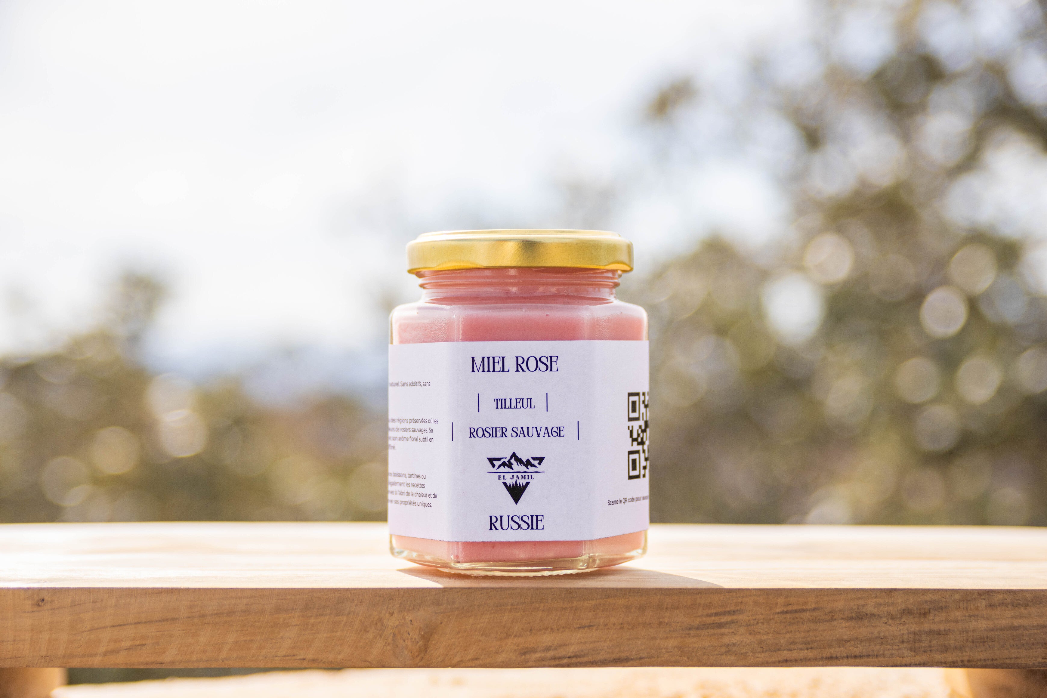 Miel Rose de Russie